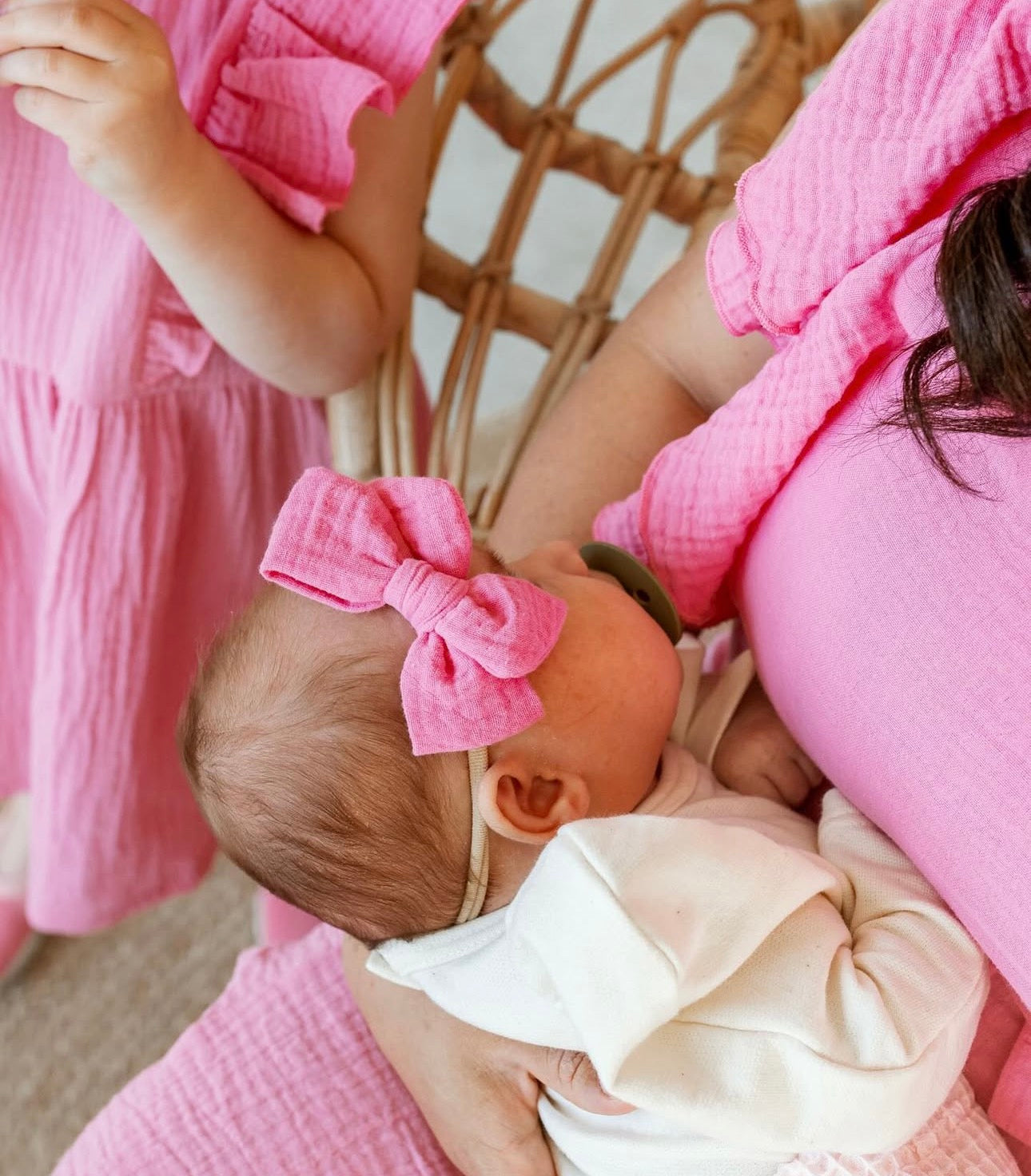 Pink Bow Collection – Pinkit hiusrusetit