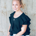 Mama Bird™ Signature Nursing Top  Luxury imetyspaita | Grafiitinharmaa  Suunniteltu Suomessa. Kehitetty äidin todellisesta tarpeesta.