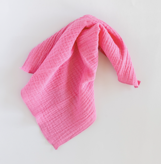 Kotimainen musliiniharso – 35 × 35 cm  | Happy Parrot