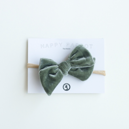 Sage velvet samettipinni Happy Parrot