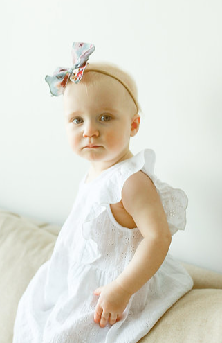 Baby Bird™ Meadow Dress – luomumusliinimekko lapsille