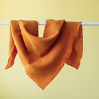 Kotimainen musliiniharso – 70 x 70 cm  | Happy Parrot
